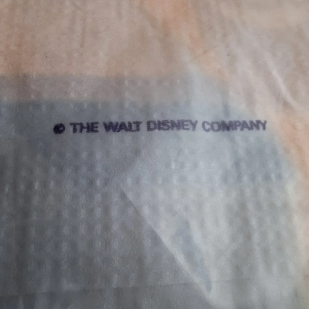 Vintage 90's Color Pop Disney Hip Mickey‎ Mouse Plastic Backed Paper Table Cover
